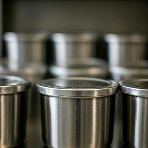 Contenedores Pozzetti de acero inoxidable